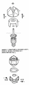 Page C Diagram and Parts List for 180A  Eureka Upright Vacuum