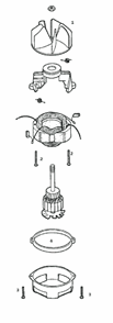 Part Location Diagram of 53131-3 Eureka Screw Package