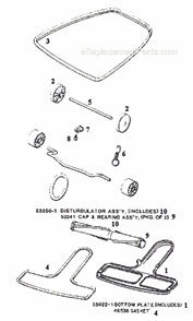 Part Location Diagram of 36999-25 Eureka Guard - Furniture