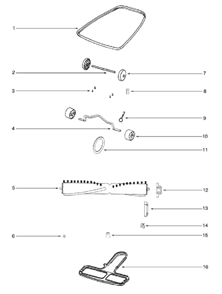 Part Location Diagram of 37590-1 Frigidaire Bracket - Bushing