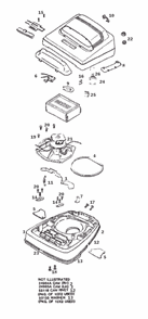 Part Location Diagram of 53237-3 Eureka Screws-Pkg10