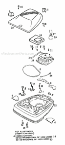 Part Location Diagram of 38067 Frigidaire Separator Assembly