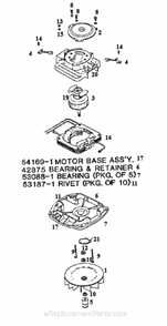 Part Location Diagram of 53213-4 Frigidaire Nuts - Package 10