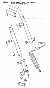 Part Location Diagram of 36097-2 Eureka Sleeve