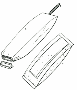 Part Location Diagram of 55332A-2 Frigidaire Hardware Package