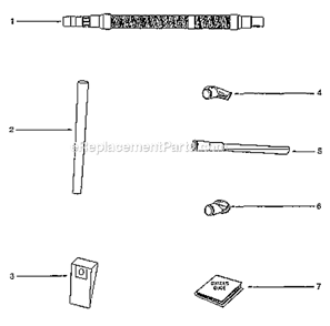 Page A Diagram and Parts List for 2270AT  Eureka Upright Vacuum
