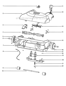 Part Location Diagram of 61614 Frigidaire Clamp