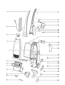 Part Location Diagram of 61641 Eureka Switch