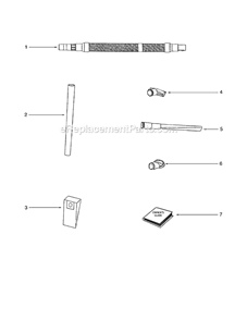 Page A Diagram and Parts List for 2270B  Eureka Upright Vacuum