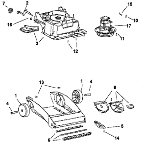 Part Location Diagram of 54432 Frigidaire Package - Retaining Ring