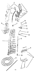 Part Location Diagram of 53197-3 Eureka Screws Package 10