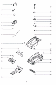 Part Location Diagram of 61866 Frigidaire Spring Package