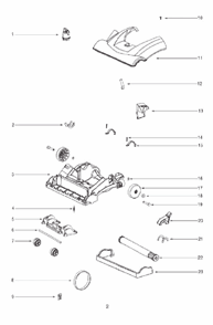 Part Location Diagram of 54432-2 Frigidaire Package - Retaining Ring