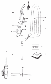 Part Location Diagram of 72221-415M Eureka Cap - Handle