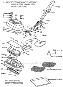 Part Location Diagram of 60741-1 Eureka Funnel