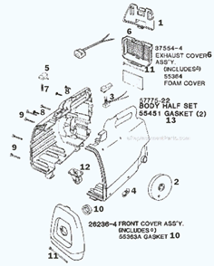 Part Location Diagram of 36341-2 Frigidaire Switch Push