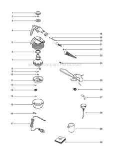 Part Location Diagram of 61157 Eureka Steam Connection
