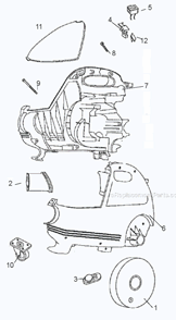Part Location Diagram of E-54406 Eureka Plug- Package 10