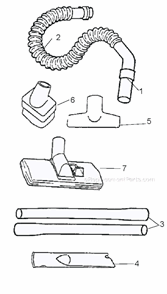 Part Location Diagram of E-54862A Eureka Del Carp/Bare Fl Nz