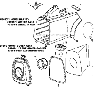 Part Location Diagram of 28304A-2 Frigidaire Switch - Pushbutton