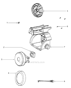 Part Location Diagram of 70181 Eureka Owners Guide