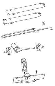 Part Location Diagram of 36879-3 Eureka Straight Wand Assembly