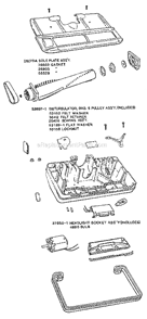 Page C Diagram and Parts List for 3948A  Eureka Canister Vacuum