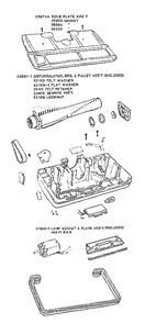 Part Location Diagram of 54090-6 Eureka Housing & Graphics Assembly