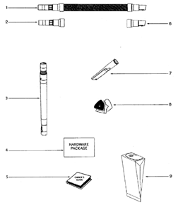 Page C Diagram and Parts List for 4333A  Eureka Upright Vacuum