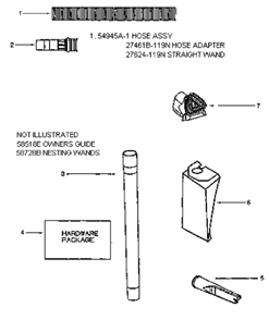 Part Location Diagram of 58623A Frigidaire Filteraire Style "AA"