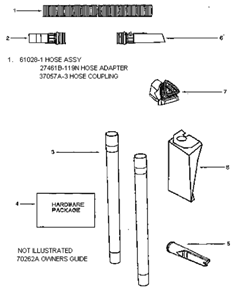 Page C Diagram and Parts List for 4335FT  Eureka Upright Vacuum