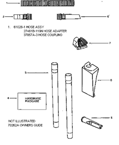 Page C Diagram and Parts List for 4341AT  Eureka Upright Vacuum