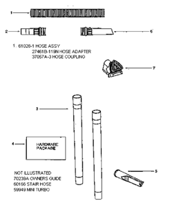 Part Location Diagram of 70239A Eureka Owner'S Guide