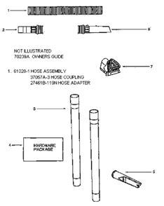 Page D Diagram and Parts List for 4384AT  Eureka Upright Vacuum