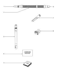 Page D Diagram and Parts List for 4388AT  Eureka Upright Vacuum