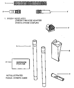 Page C Diagram and Parts List for 4460ET  Eureka Upright Vacuum