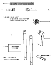 Page C Diagram and Parts List for 4461AT  Eureka Upright Vacuum