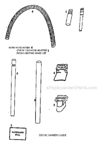 Page C Diagram and Parts List for 4462BT  Eureka Upright Vacuum