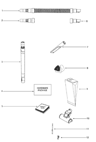 Part Location Diagram of 39231-2 Frigidaire Strap - Hose