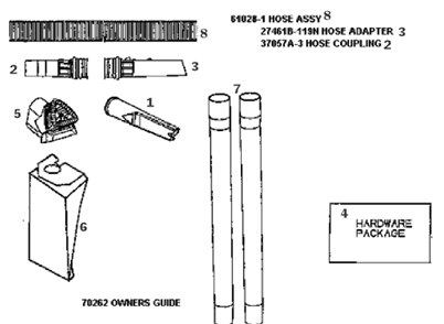 Page C Diagram and Parts List for 4469AT  Eureka Upright Vacuum