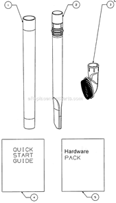 Part Location Diagram of 77418B Eureka Owners Guide