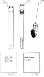 Page D Diagram and Parts List for 4709AZ  Eureka Upright Vacuum