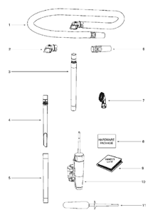 Page D Diagram and Parts List for 4716AVZ  Eureka Upright Vacuum