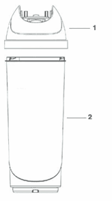 Page A Diagram and Parts List for 4750A  Eureka Upright Vacuum