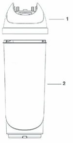 Page A Diagram and Parts List for 4752A  Eureka Upright Vacuum