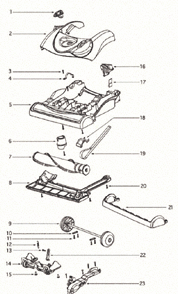 Part Location Diagram of 70041-355N Eureka Guard - Furniture