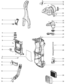 Part Location Diagram of 70546-119N Eureka Adapter - Coupling