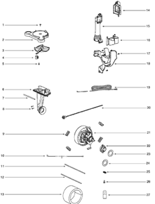 Part Location Diagram of 70651-1 Frigidaire Tube - Flexible