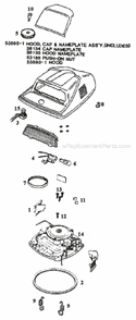 Part Location Diagram of 49727 Eureka Belt - Drive
