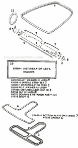 Part Location Diagram of 52282-3 Eureka Discontinued,